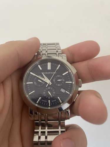 Burberry Burberry Navy Face Watch Stainless Steel