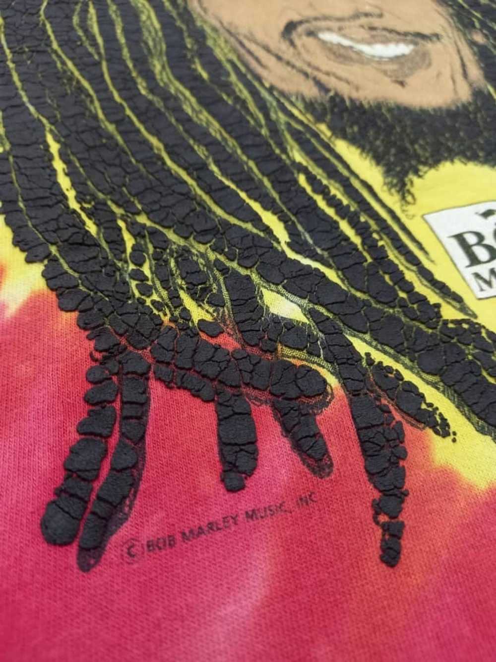 Band Tees × Bob Marley × Vintage Vintage 90s Bob … - image 3