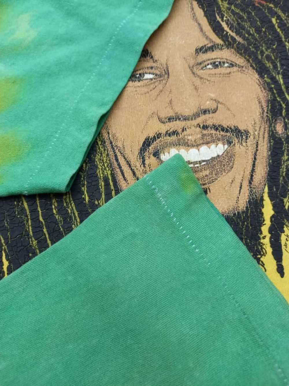 Band Tees × Bob Marley × Vintage Vintage 90s Bob … - image 5