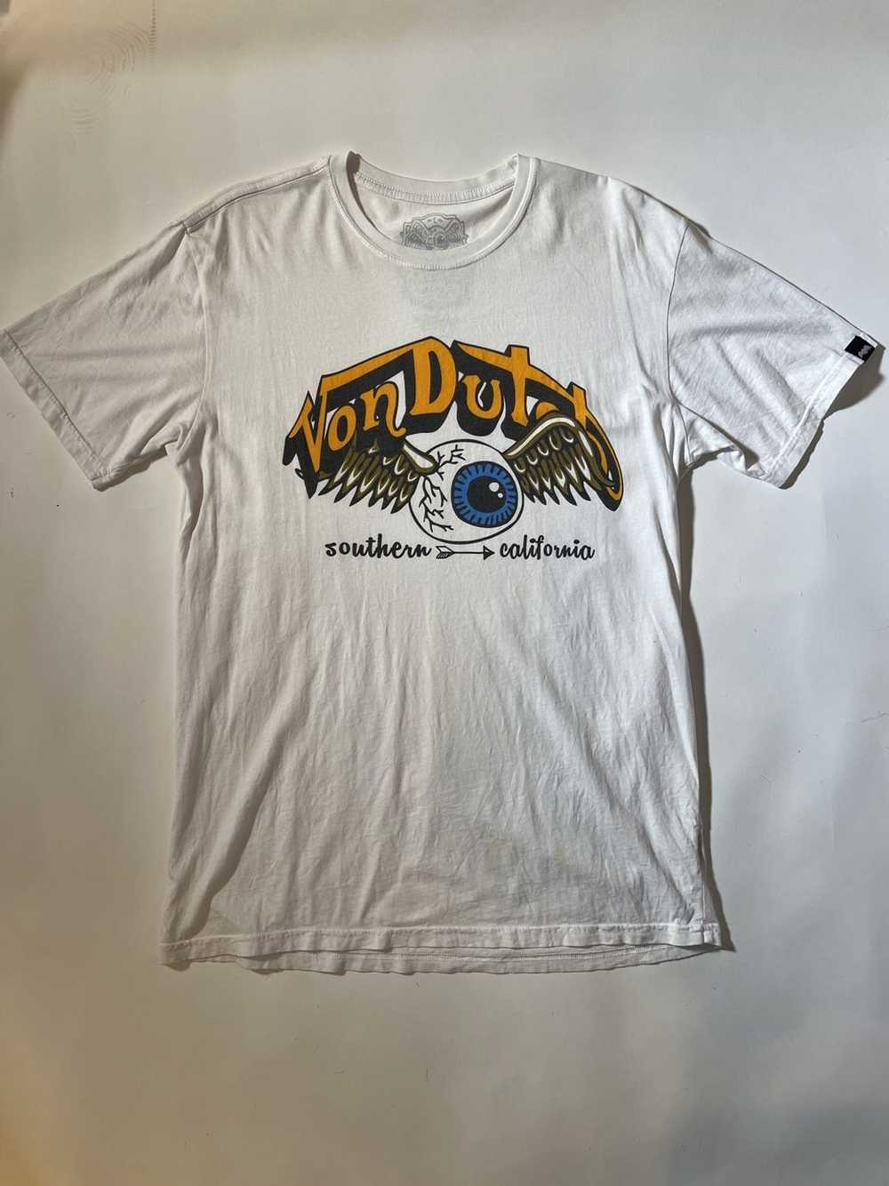 Von Dutch von dutch t shirt / white / size large - image 1