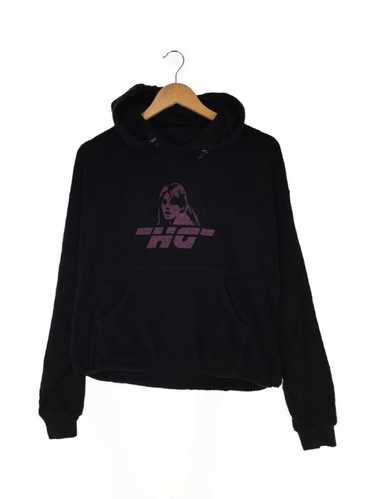 Hysteric Glamour Hoodies Black Cotton Pullover Hoo