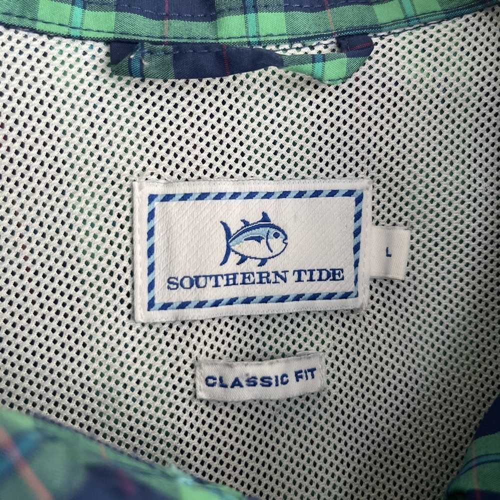 Southern Tide Southern Tide Button Up LS Fishing … - image 4