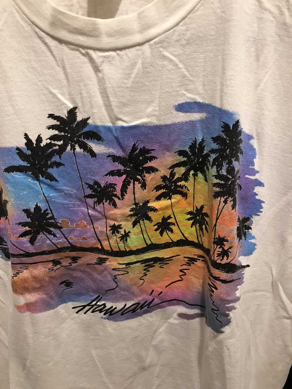 Vintage Vintage 80s Hawaii T-shirt - image 3