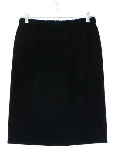 1990's Black UltraSuede Skirt