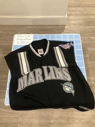 90's Florida Marlins Aqua Authentic Majestic MLB Jersey Size Large – Rare  VNTG