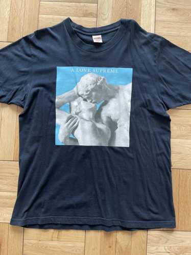 SUPREME - NO LOVE SS BLUE T-shirt