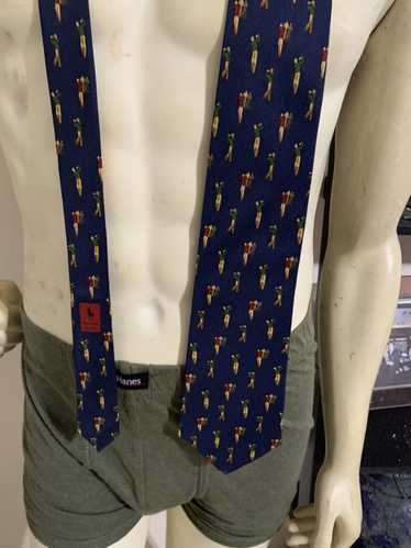 Polo Ralph Lauren Golfers silk Tie - image 1