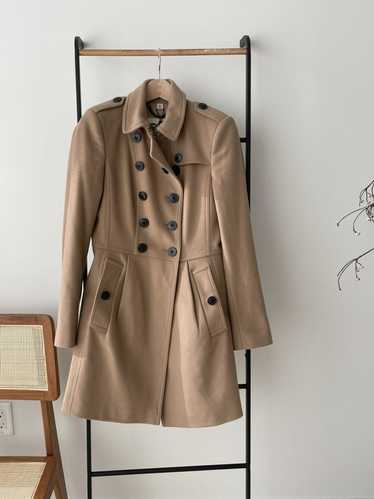 Burberry Burberry brown coat wool and cashmere