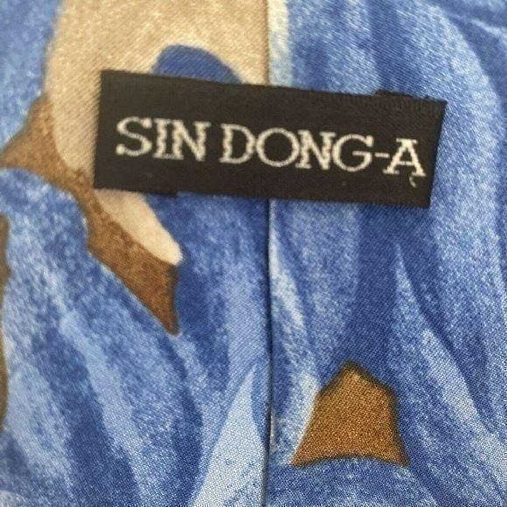 Vintage Vintage Sin Dong-A Brand Necktie Tropical… - image 3