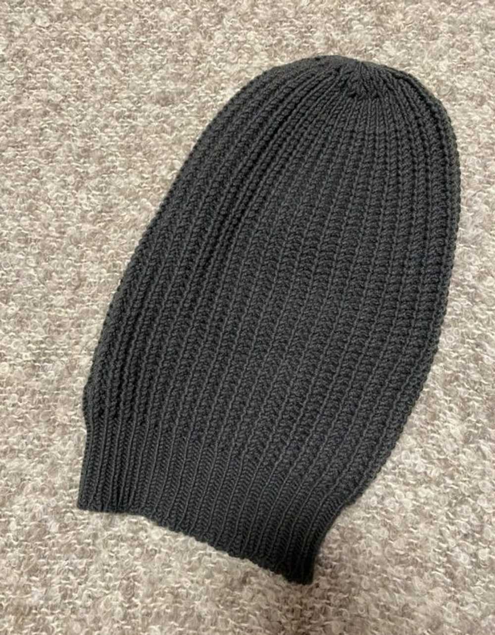 Rick Owens FW14 Moody Wool Knitted Beanie Hat - image 2