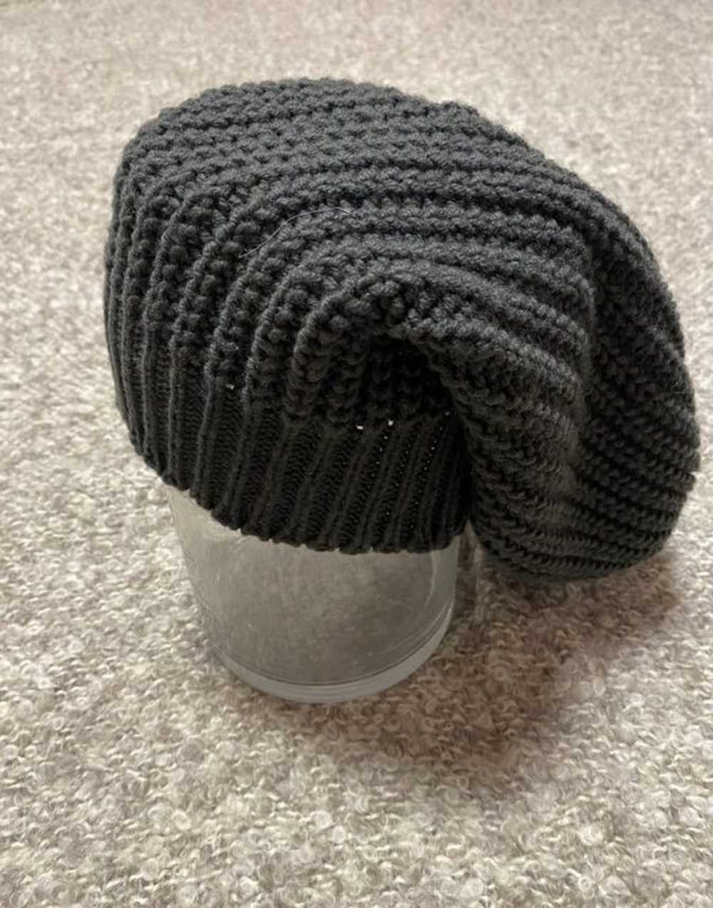 Rick Owens FW14 Moody Wool Knitted Beanie Hat - image 3