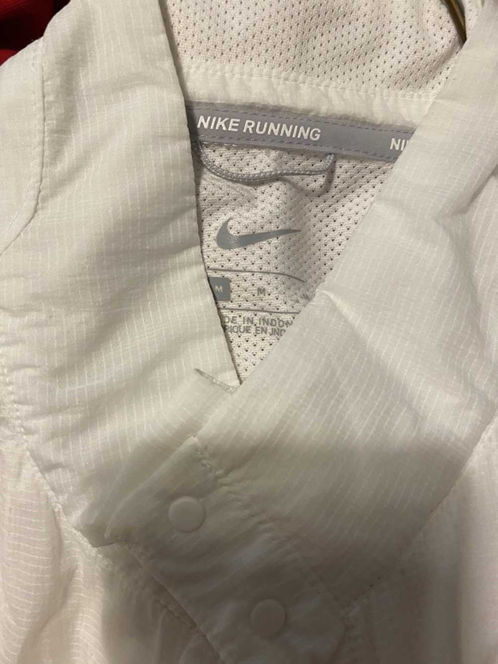 Nike White Nike Light Running Divison Jacket - image 4