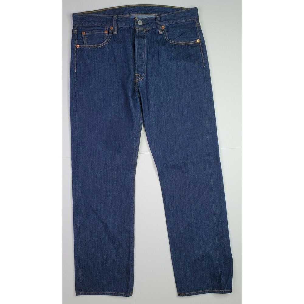 Levi's Levis 501 Button Fly Jeans 34x30 Red Tab 5… - image 2