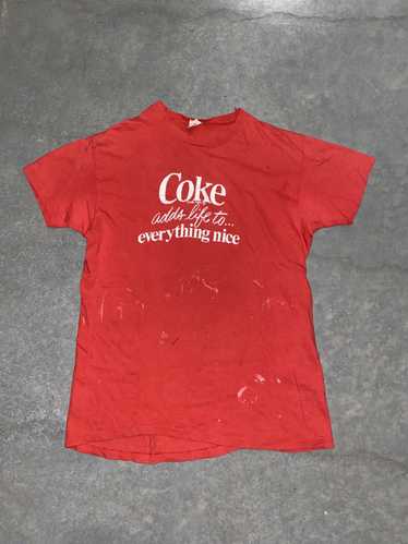 Coca Cola × Vintage Vintage 70S Coke Tee