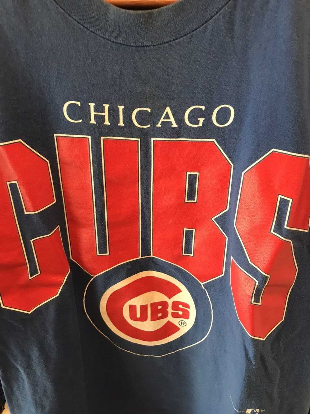 90s Vintage Chicago Cubs Shirt Knit Shirt Garan Brand Cubs T Shirt Mens L  1990