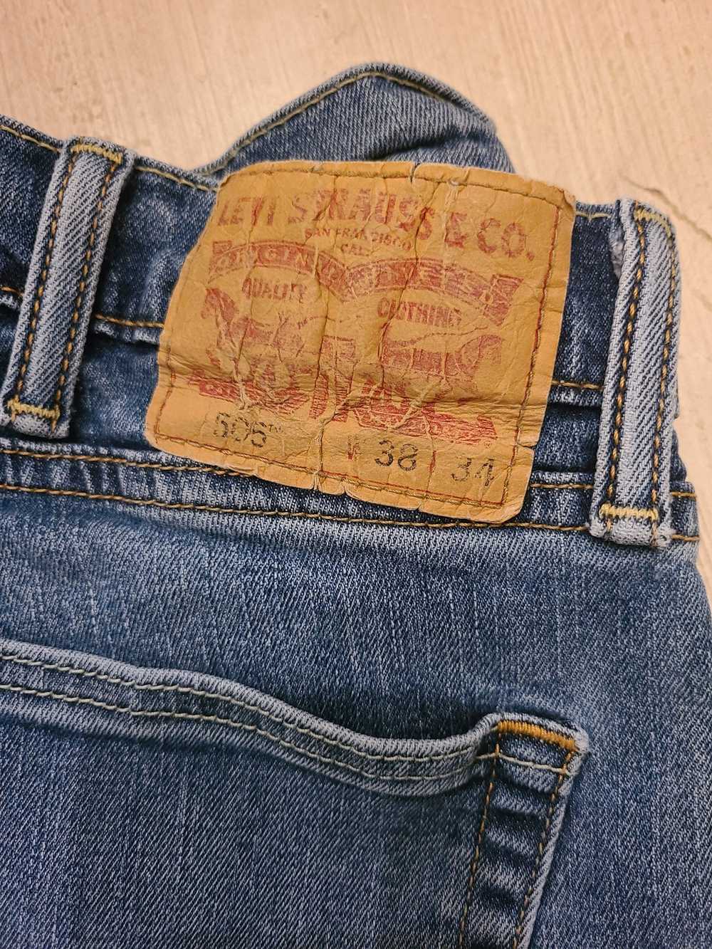 Levi's Levi's 505 Blank Red Tab - image 3