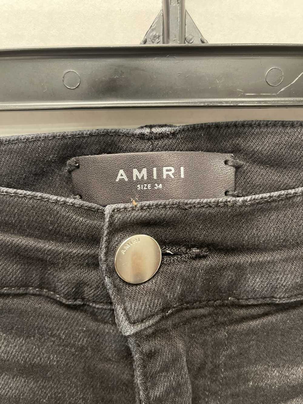 Amiri Mike Amiri Distressed Denim Jeans Size 34 - image 3