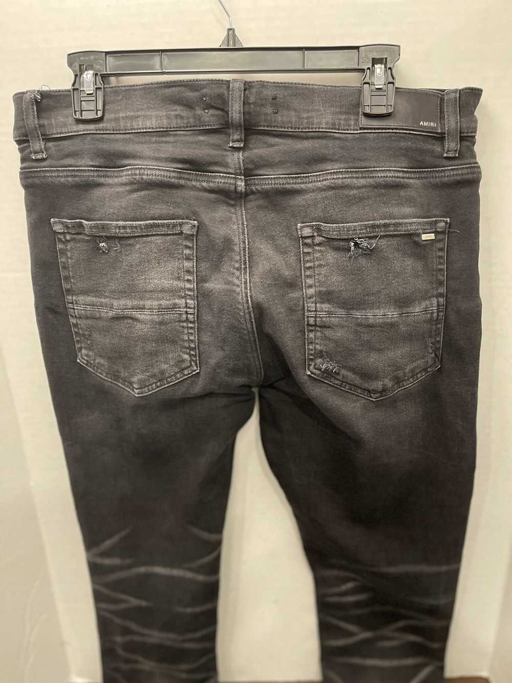Amiri Mike Amiri Distressed Denim Jeans Size 34 - image 5