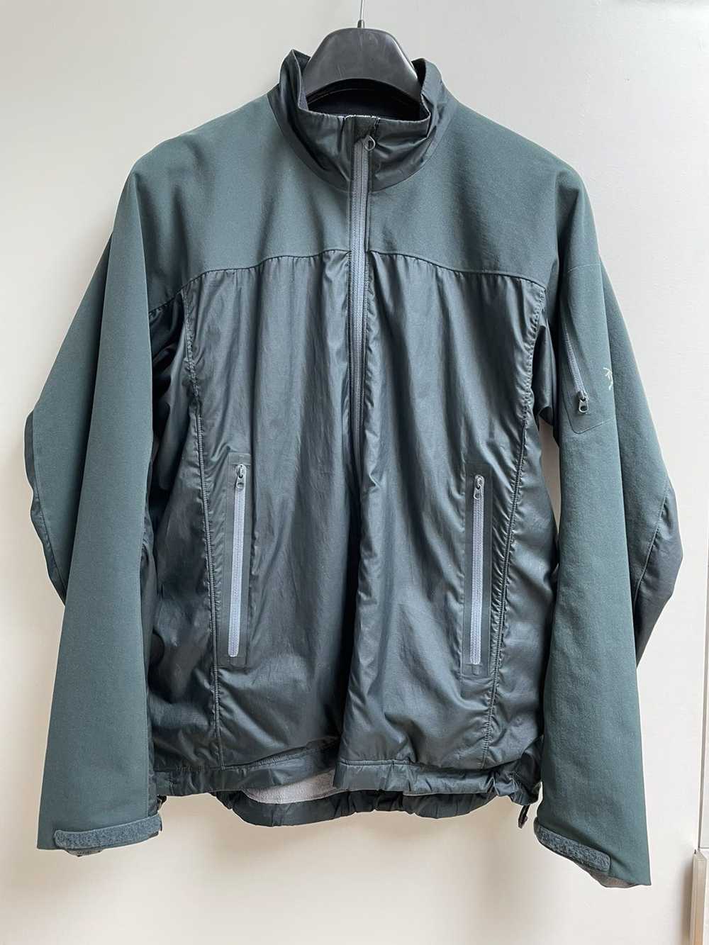80sARC'TERYX reflective zip up jacket Y2K
