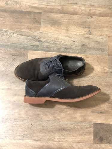 Cole Haan Chocolate suede and Navy