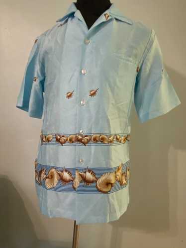 Hawaiian Shirt 1950s Vintage Mark Raysten Aloha S… - image 1