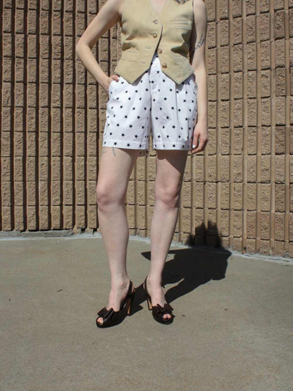 Novelty Print Cotton Shorts - image 3