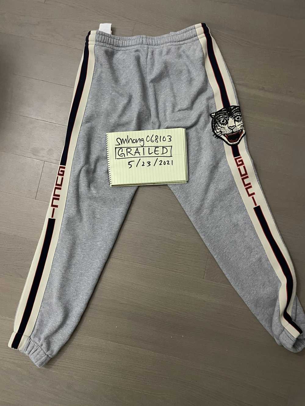 Gucci Gucci Cotton Jersey Stripe Sweatpants - image 1