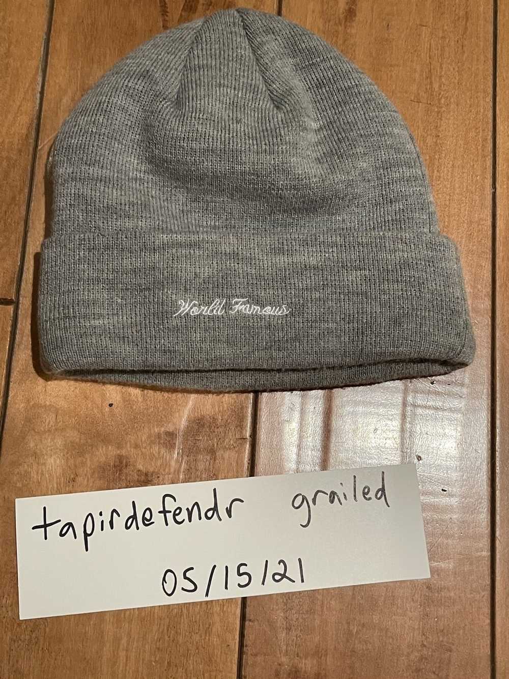 Supreme Supreme Box Logo Beanie Grey Orange - image 2