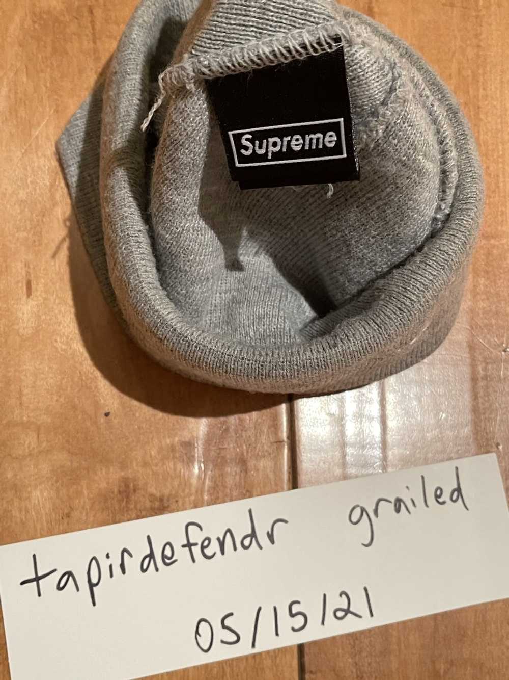 Supreme Supreme Box Logo Beanie Grey Orange - image 3