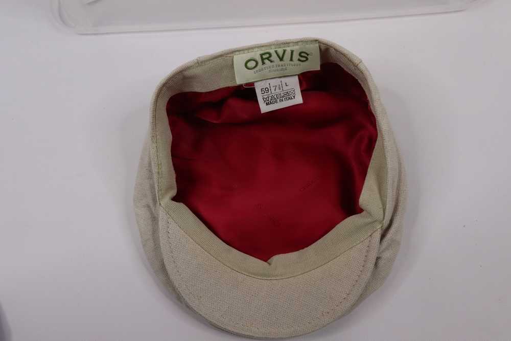 Orvis × Vintage Vintage Orvis Linen Blend Newsboy… - image 6