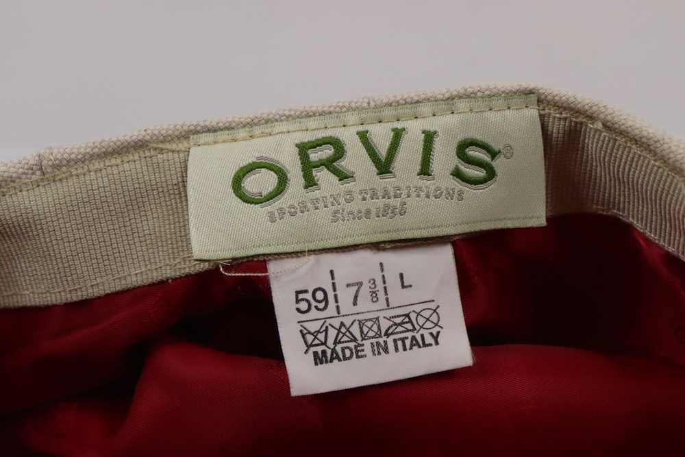 Orvis × Vintage Vintage Orvis Linen Blend Newsboy… - image 7