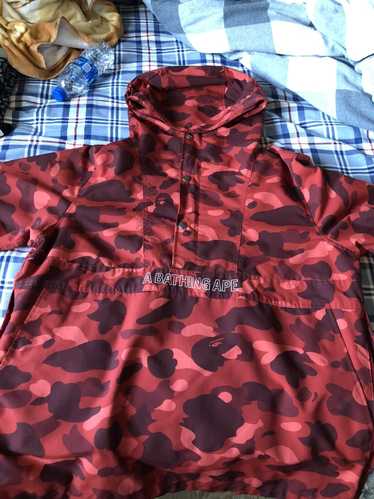 Bape Half zip pull down