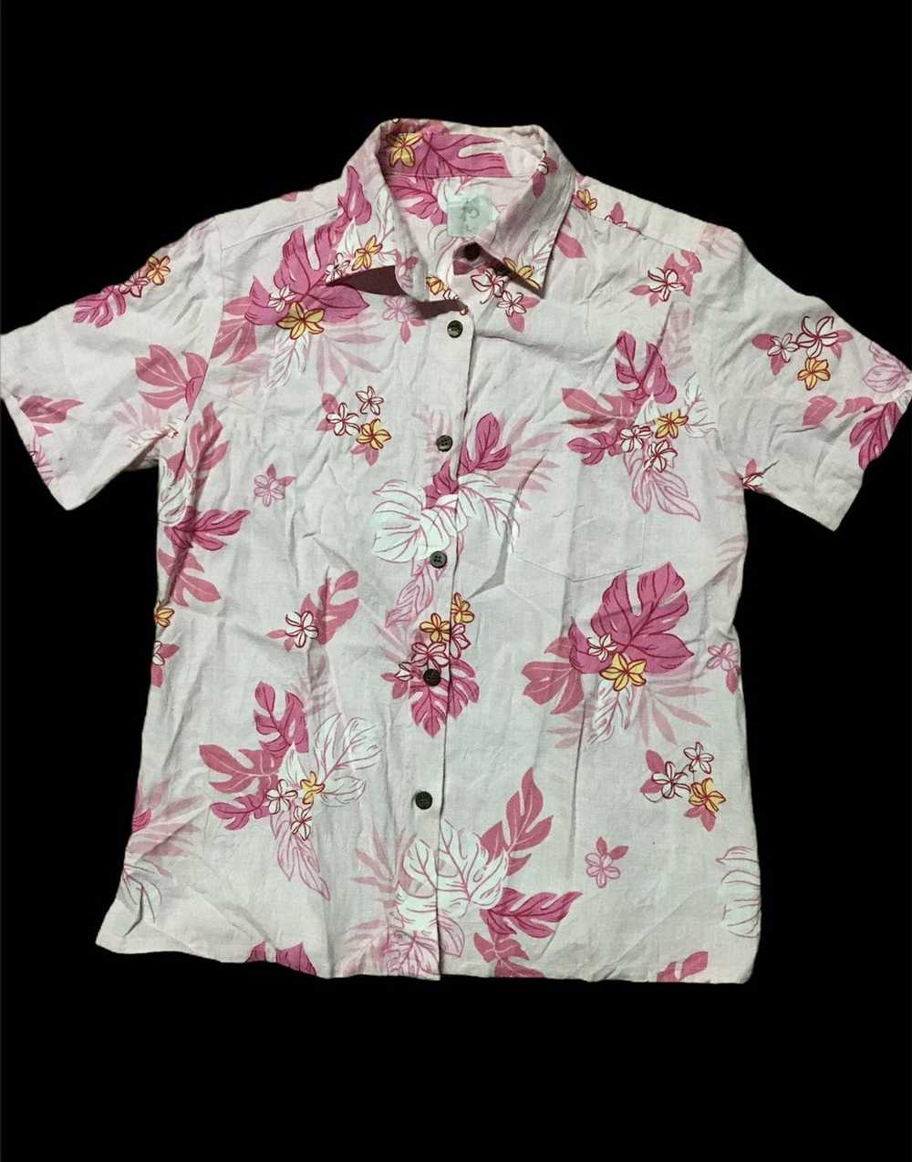 Hawaiian Shirt × Japanese Brand Hawaii shirt butt… - image 1