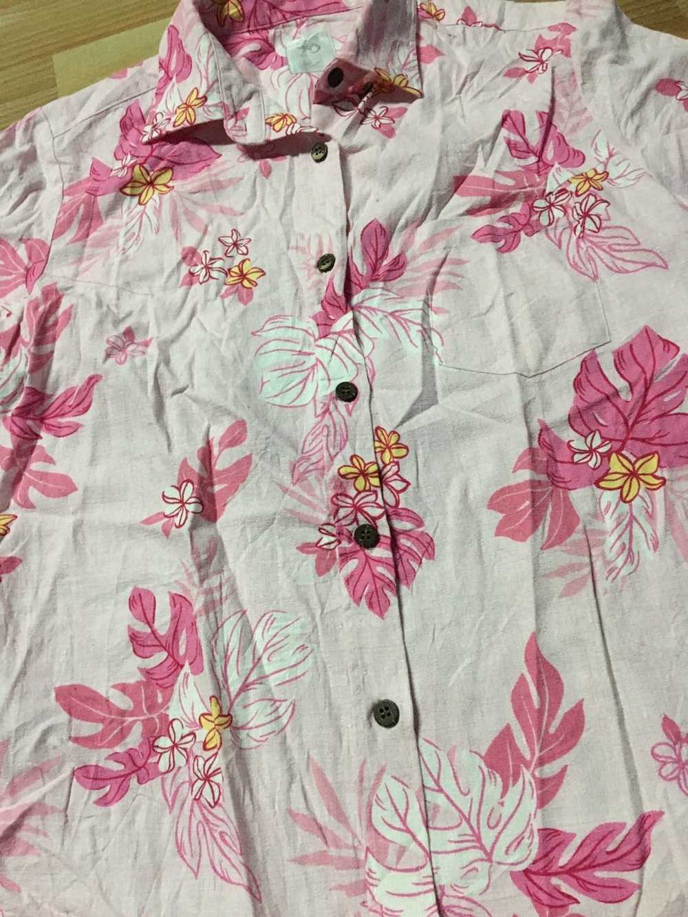 Hawaiian Shirt × Japanese Brand Hawaii shirt butt… - image 5