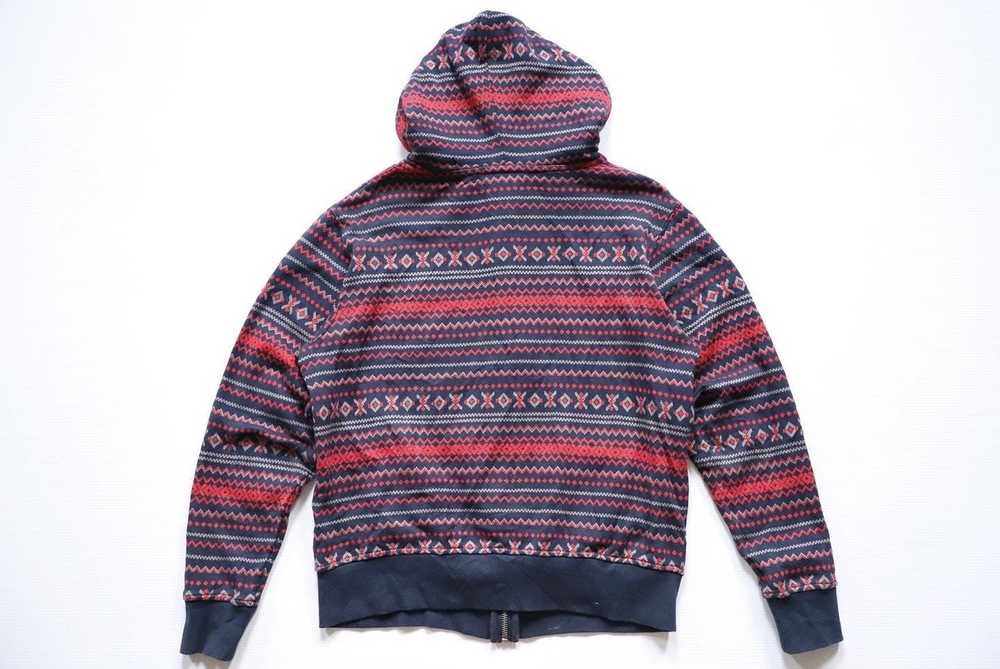 Streetwear × Vintage Sweater Bomber Jacket / Hood… - image 5