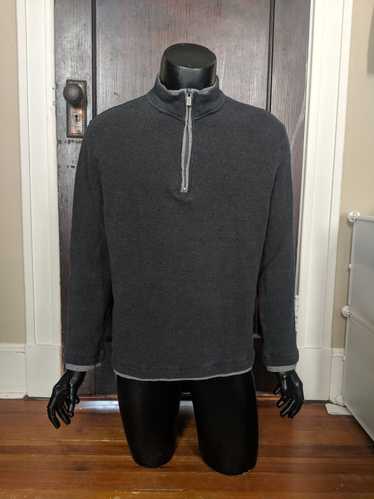 Michael Kors Grey thermal jersey trimmed sweatshir