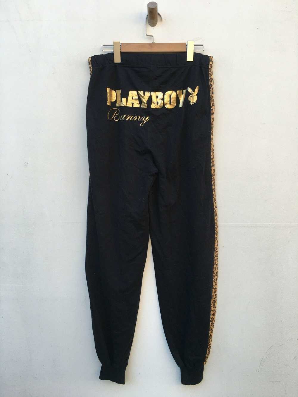 Playboy × Streetwear Drawstring Playboy Leopard S… - image 3