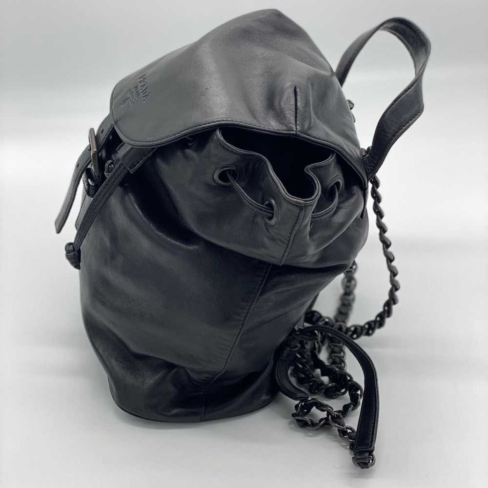 Prada Leather Lambskin Back Pack - image 3