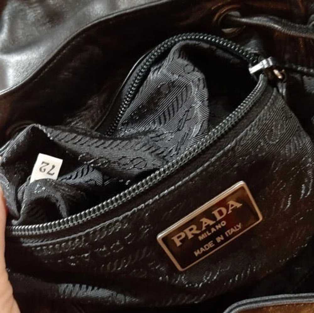 Prada Leather Lambskin Back Pack - image 4