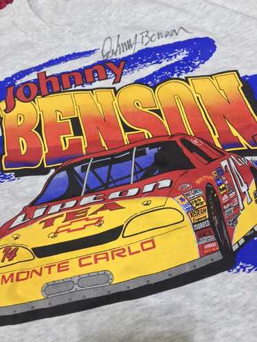 Vintage Nascar Vintage Tee 90s Johnny Benson Jr