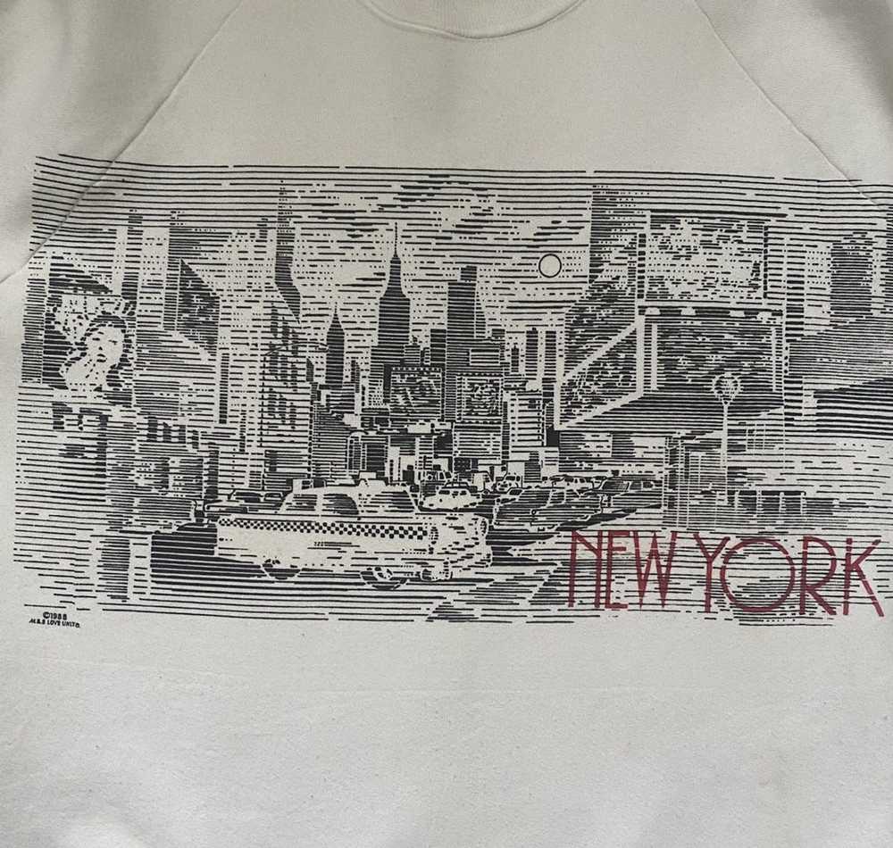 Vintage 80’s New York sweatshirt - image 2