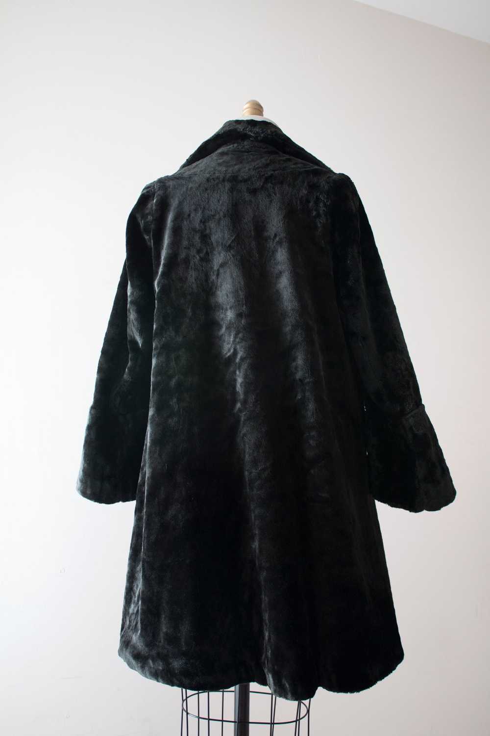MARKED DOWN vintage 1920s faux fur coat - image 5