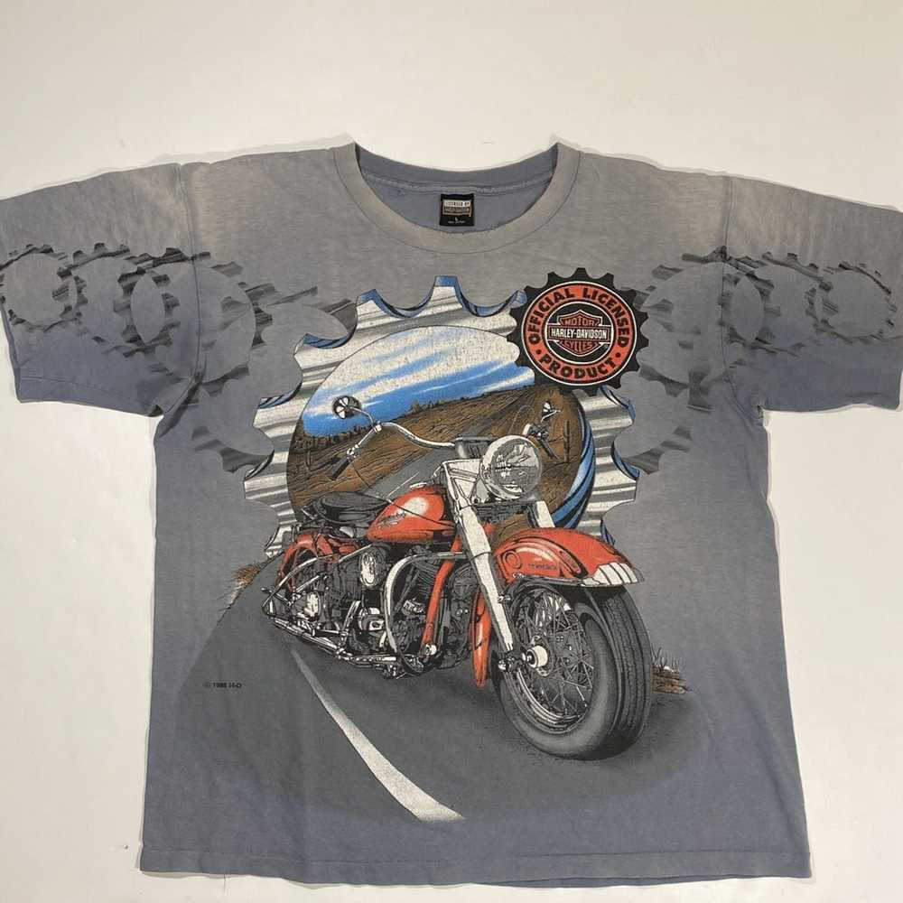 Harley Davidson × Streetwear × Vintage 95’ Harley… - image 1