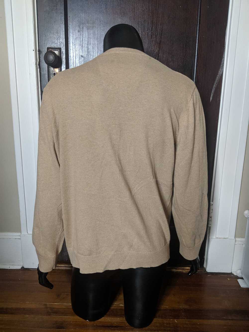 Nautica Navtech beige knit logo sweater - image 3