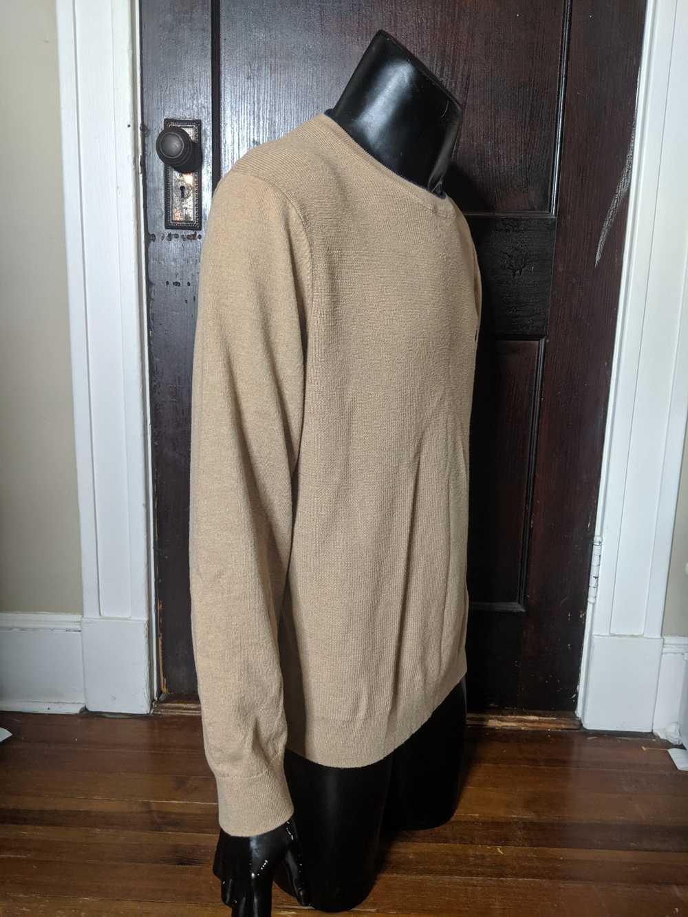 Nautica Navtech beige knit logo sweater - image 5