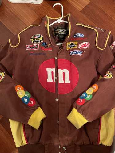 Chase Authentics Vintage Brown M&Ms Racing Jacket