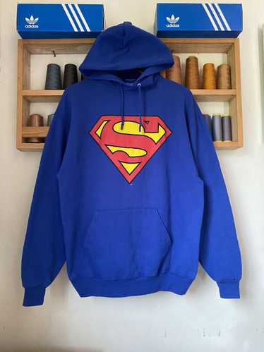 Dc Comics × Jerzees × Rare Superman Dc Comics Hood