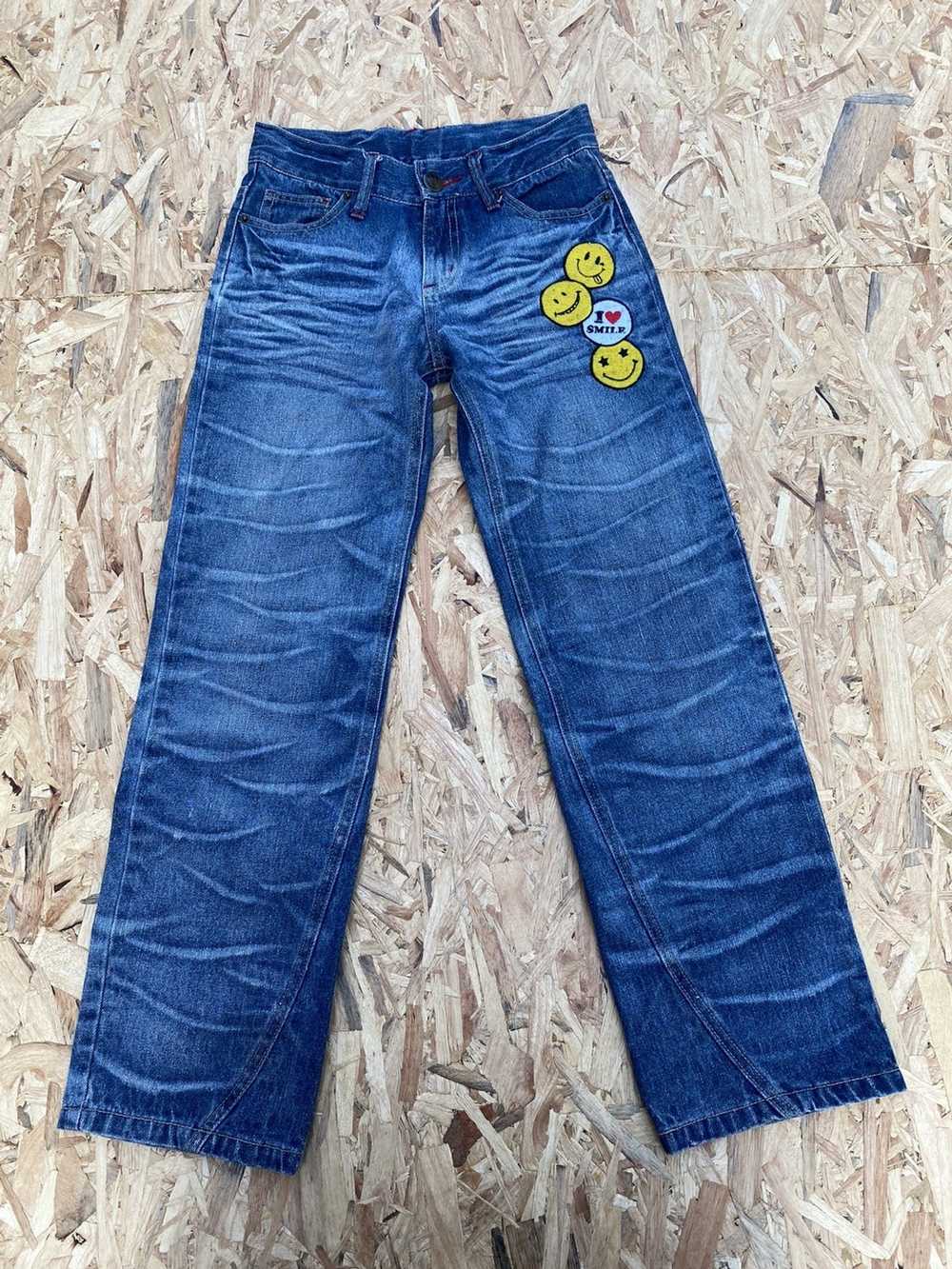 Japanese Brand Smiley Face Jeans - image 6