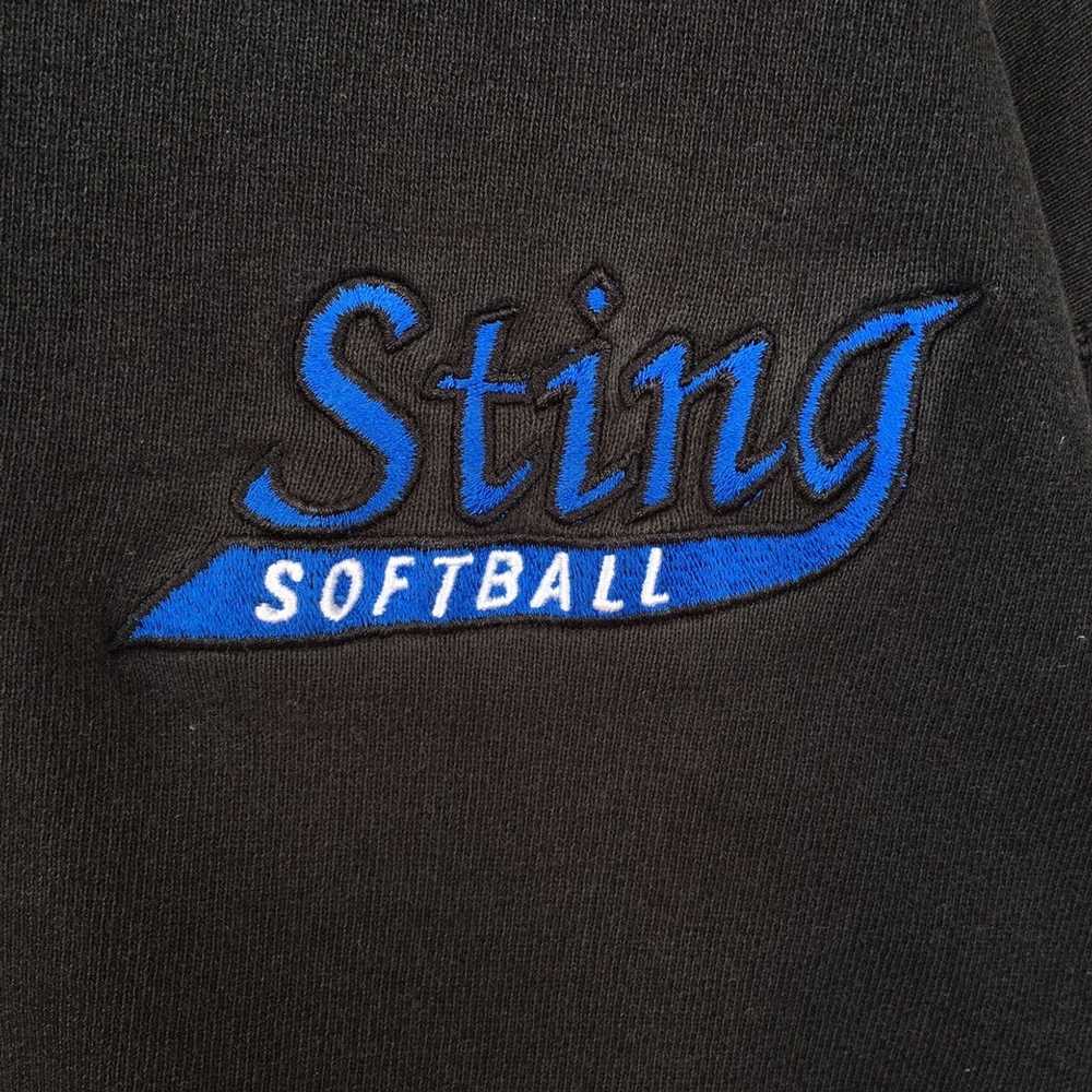 Sting × Vintage Sting softball sweatshirt pullove… - image 4