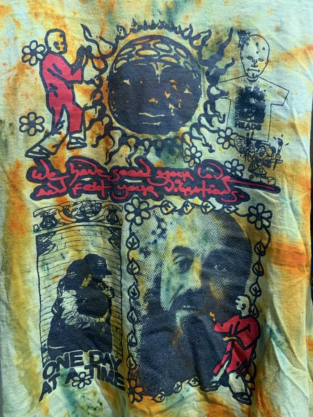 Vintage ULDI EDITIONS tie dye shirt XXL - image 2